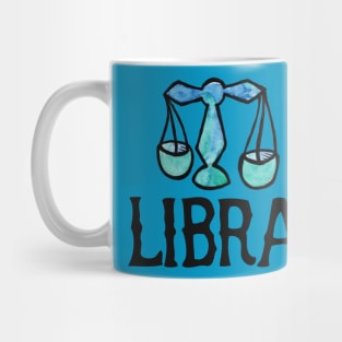 Libra scales Mug